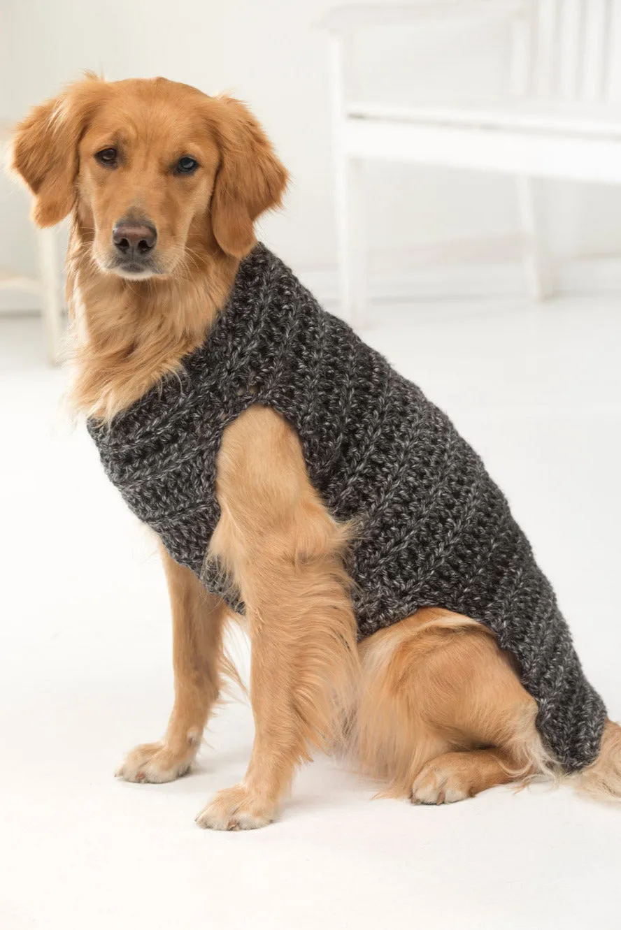 Marley Dog Sweater (Crochet) - Version 1